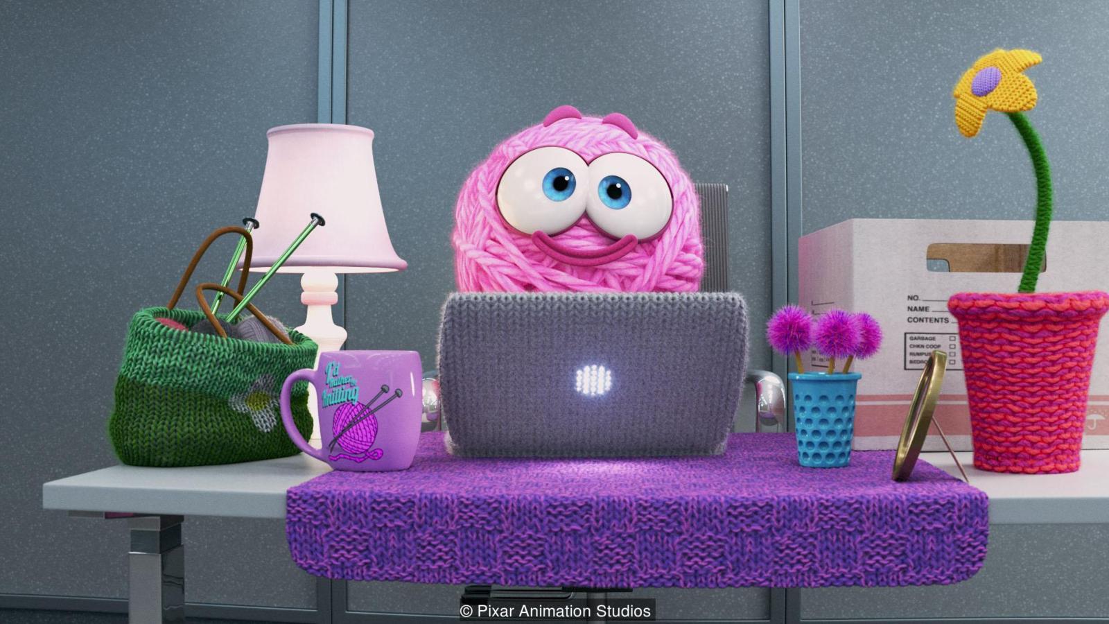 Eventually I just got tired of trying to find images to match the theme. Here, have a yarn ball at a laptop.